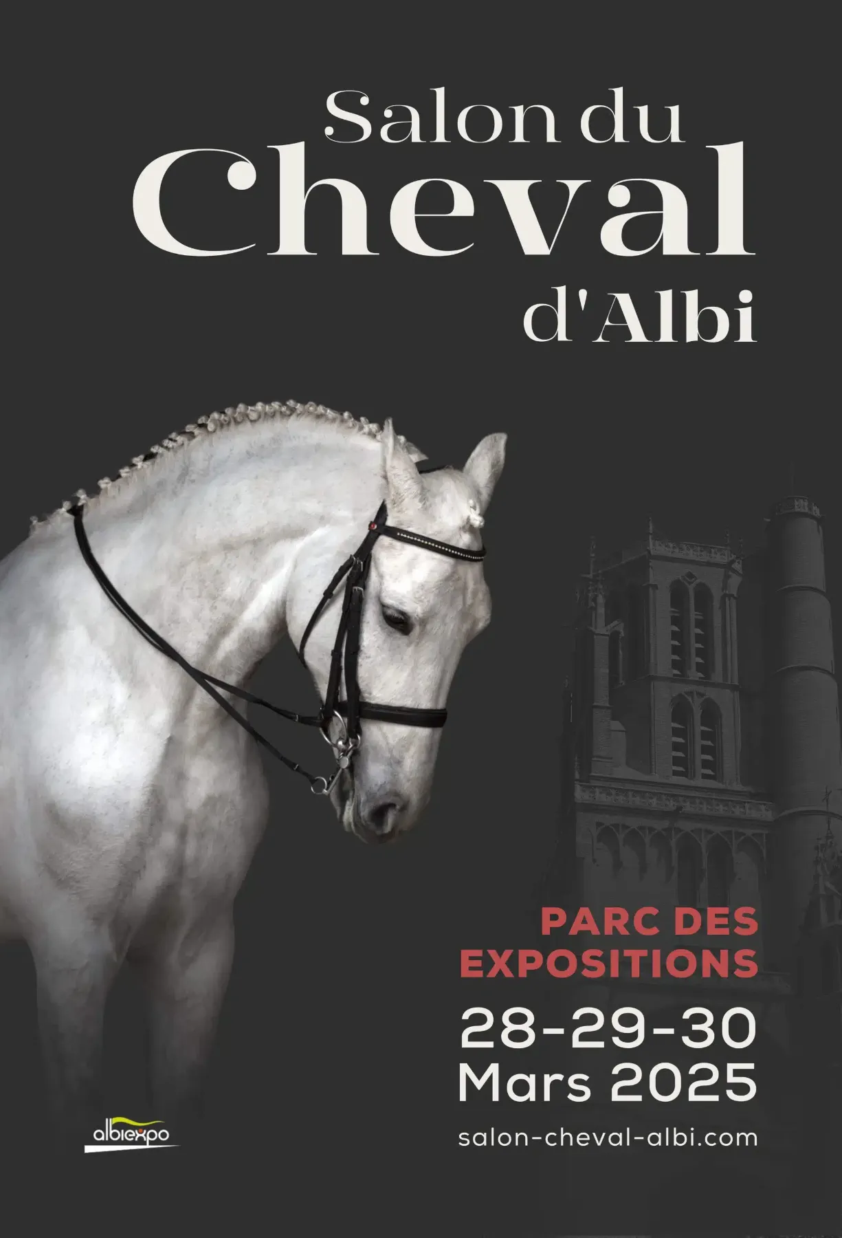 Passerelle au Salon du Cheval d'Albi avec le Conseil des Équidés d'Occitanie